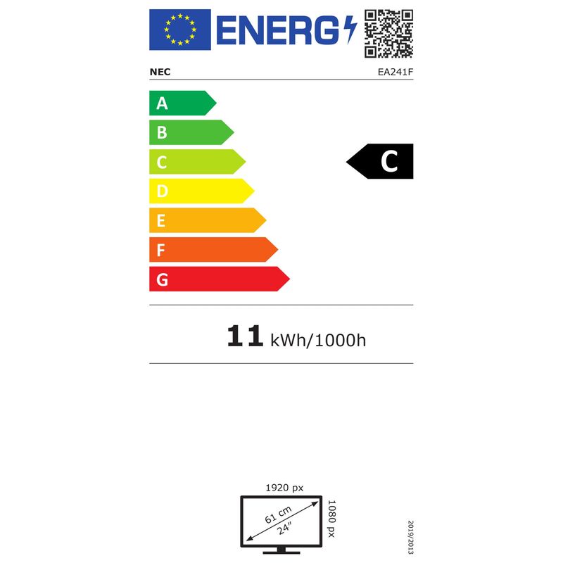 PC, gaming si accesorii - Desktop PC & monitoare - Monitoare - Monitor NEC MultiSync EA241F, 24 ", H-IPS, WLED, 1920x1080, 5ms, 1000: 1, HDMI, DisplayPort, DVI-D, VGA - Infinity.ro