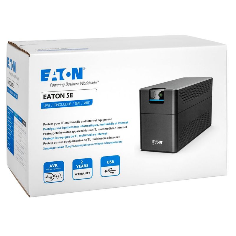 Casa si Gradina - Electrice - Accesorii electrice - Stabilizatoare tensiune si ups - Sursa de alimentare neintreruptibila EATON - 5E 2200 USB IEC G2 - Infinity.ro