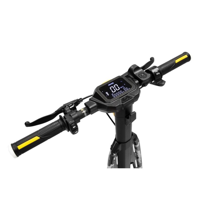 Sport si Outdoor - Role, trotinete si skateboard - Trotinete electrice - Trotineta electrica Jeep JUC AS, 500W, Autonomie 50km, 25km/h, Negru - Infinity.ro