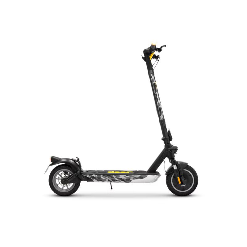 Sport si Outdoor - Role, trotinete si skateboard - Trotinete electrice - Trotineta electrica Jeep JUC AS, 500W, Autonomie 50km, 25km/h, Negru - Infinity.ro