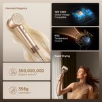 Ingrijire personala si Cosmetice - Aparate & accesorii ingrijire personala - Hair styling - Uscatoare de par - Uscator de par Dreame Glory AHD6A-RS, 1400W, 2 trepte flux aer, 4 setari temperatura, functie ionizare, roz - Infinity.ro