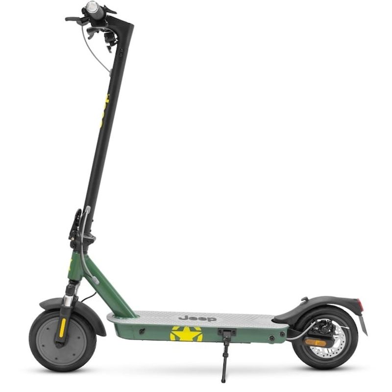 Sport si Outdoor - Role, trotinete si skateboard - Trotinete electrice - Trotineta electrica Jeep Jaf Dual, 500W, Autonomie 30 km, 25 km/h, Verde - Infinity.ro