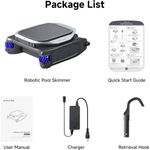 Casa si Gradina - Gradinarit si plante - Utilaje gradina - Aspiratoare, suflante si tocatoare - Robot de Curatat Piscina Dreame J1 (PNUJ4110) Capacitate 5L Alimentare Panou Solar IPX8 Negru - Infinity.ro