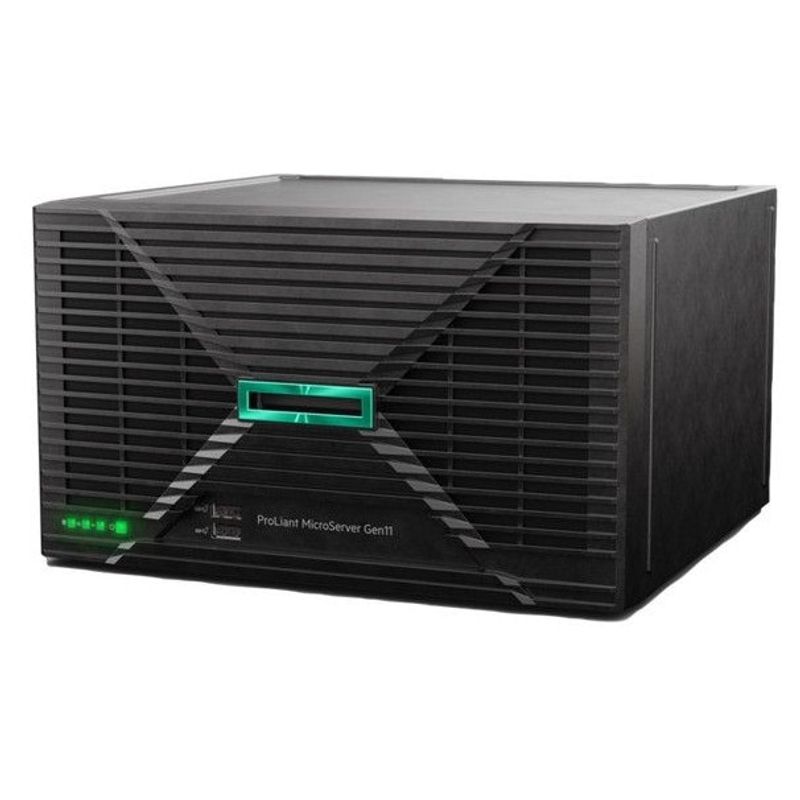 PC, gaming si accesorii - Servere - Sisteme server - HPE ProLiant MicroServer Gen11 6325P 3.5GHz 4c 1P 1x32GB-U 4LFF-NHP 2x4TB HDD 1x180W PS EU Server - Infinity.ro