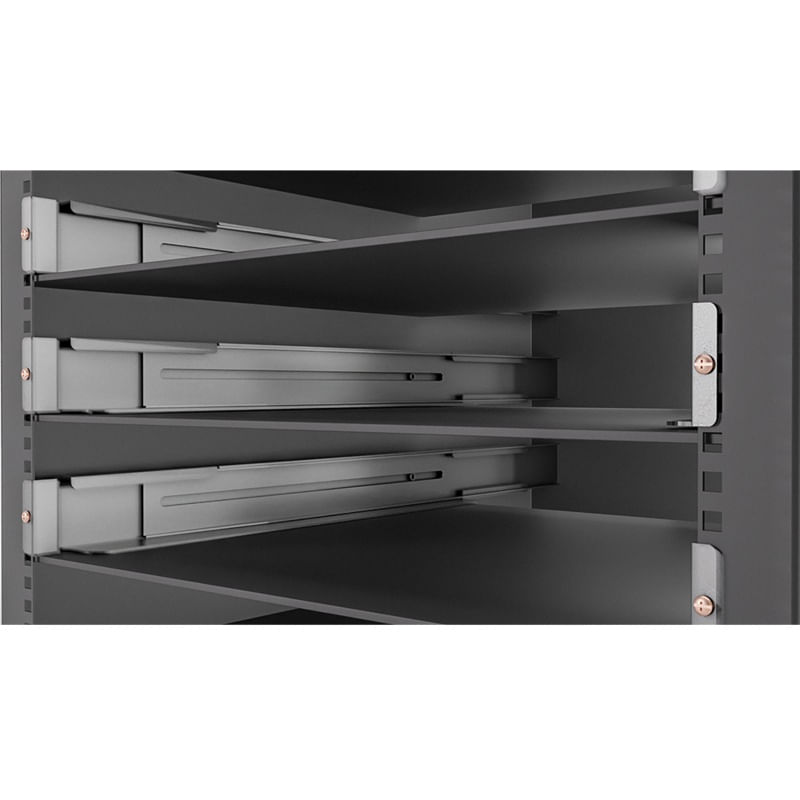 PC, gaming si accesorii - UPS-uri - Accesorii UPS-uri - Sine glisante rack / Rail Kit nJoy pentru montare UPS 19" pana la 80 kg - Infinity.ro