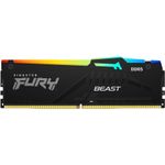PC, gaming si accesorii - Componente PC - Componente - Memorii RAM - Memorie Kingston FURY Beast Black RGB EXPO, 32GB (2x16GB) DDR5, 6000MT/s, CL30 - Infinity.ro