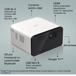 TV, Audio-Video si Foto - Videoproiectoare si accesorii - Videoproiectoare - Videoproiector EPSON EF-21W, Full HD 1080P, Laser, 1000 lumeni, 3LCD, DLP, Google TV, Bluetooth, difuzoare 2X5W, Alb - Infinity.ro