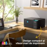 PC, gaming si accesorii - Imprimante, scanere & consumabile - Imprimante - Imprimante si multifunctionale - Multifunctional inkjet color CISS Epson EcoTank L4360, A4, Duplex, Wi-Fi, 4800x1200dpi, negru - Infinity.ro