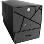 Casa si Gradina - Electrice - Accesorii electrice - Stabilizatoare tensiune si ups - UPS NJOY Keen 2000, 2000VA/1200W, Line Interactive, Regulator automat de tensiune, Repornire automata - Infinity.ro