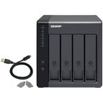 PC, gaming si accesorii - Retelistica - Network Attached Storage - NAS - Direct Attached Storage QNAP TR-004, 4-Bay, USB Type-C - Infinity.ro