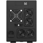 Casa si Gradina - Electrice - Accesorii electrice - Stabilizatoare tensiune si ups - UPS NJOY Cadu 2000, 2000VA/1200W, Line Interactive, AVR, Auto-Restart, Ecran LCD - Infinity.ro