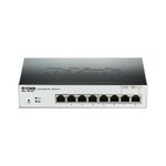 PC, gaming si accesorii - Retelistica - Switch-uri - Switch-uri cu management - Switch D-Link DGS-1210-08P, 6 x 10/100/1000, 2 Combo - Infinity.ro