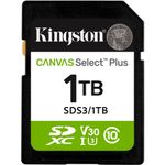 TV, Audio-Video si Foto - Aparate foto si accesorii - Accesorii foto si video - Carduri memorie - Card de Memorie SDXC Kingston, 1TB, Select Plus, Clasa 10 UHS-I - Infinity.ro