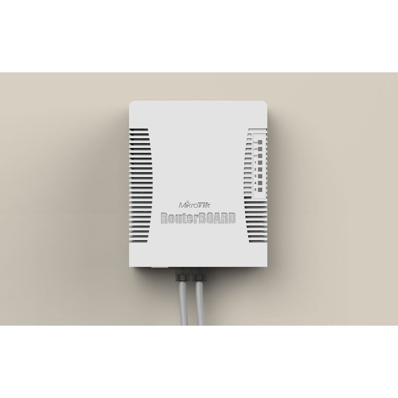 PC, gaming si accesorii - Retelistica - Wireless - Routere Wireless - Router PoE Mikrotik RB960PGS hEX, alb - Infinity.ro