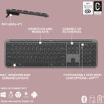 PC, gaming si accesorii - Periferice PC - Tastaturi - Tastatura wireless Logitech Signature Slim K950, 2.4GHz&Bluetooh, Negru - Infinity.ro