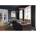 Casa si Gradina - Sanitare - Chiuveta bucatarie si accesorii - Chiuvete bucatarie - Chiuveta bucatarie Alveus Monarch Form 30, diametru 510mm, adancime 185 mm, sifon finisaj cupru inclus, Inox, Cupru - Infinity.ro