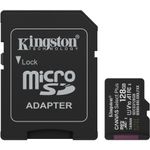 TV, Audio-Video si Foto - Aparate foto si accesorii - Accesorii foto si video - Carduri memorie - Card de Memorie MicroSDXC Kingston, 128GB, Select Plus, Clasa 10 UHS-I Performance, Cu adaptor - Infinity.ro