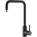 Casa si Gradina - Sanitare - Lavoar baie si accesorii - Baterii sanitare - Baterie Alveus Dual, cu un singur maner, 3 cai pentru apa cald, apa rece, filtru de apa, Negru - Infinity.ro