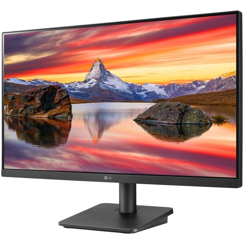 PC, gaming si accesorii - Desktop PC & monitoare - Monitoare - Monitor LED IPS 23.8'' LG Full HD, 75Hz, 5ms, FreeSync, VGA, HDMI, 24MP400P-B.BEU - Infinity.ro