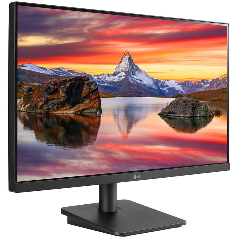 PC, gaming si accesorii - Desktop PC & monitoare - Monitoare - Monitor LED IPS 23.8'' LG Full HD, 75Hz, 5ms, FreeSync, VGA, HDMI, 24MP400P-B.BEU - Infinity.ro
