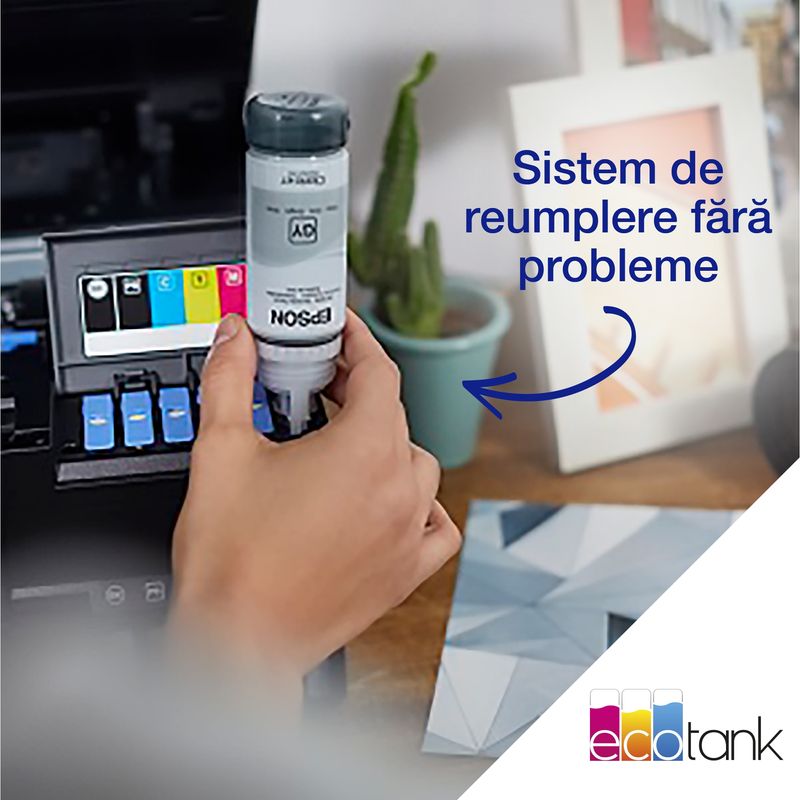 PC, gaming si accesorii - Imprimante, scanere & consumabile - Imprimante - Imprimante si multifunctionale - Multifunctional inkjet color CISS Epson EcoTank L8180, LAN, Wireless, A3+ - Infinity.ro