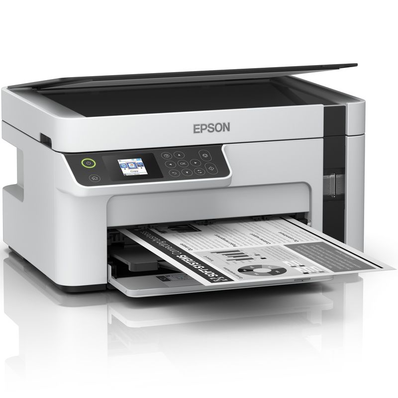 PC, gaming si accesorii - Imprimante, scanere & consumabile - Imprimante - Imprimante si multifunctionale - Multifunctional inkjet monocrom CISS Epson EcoTank M2120, Wireless, A4 - Infinity.ro