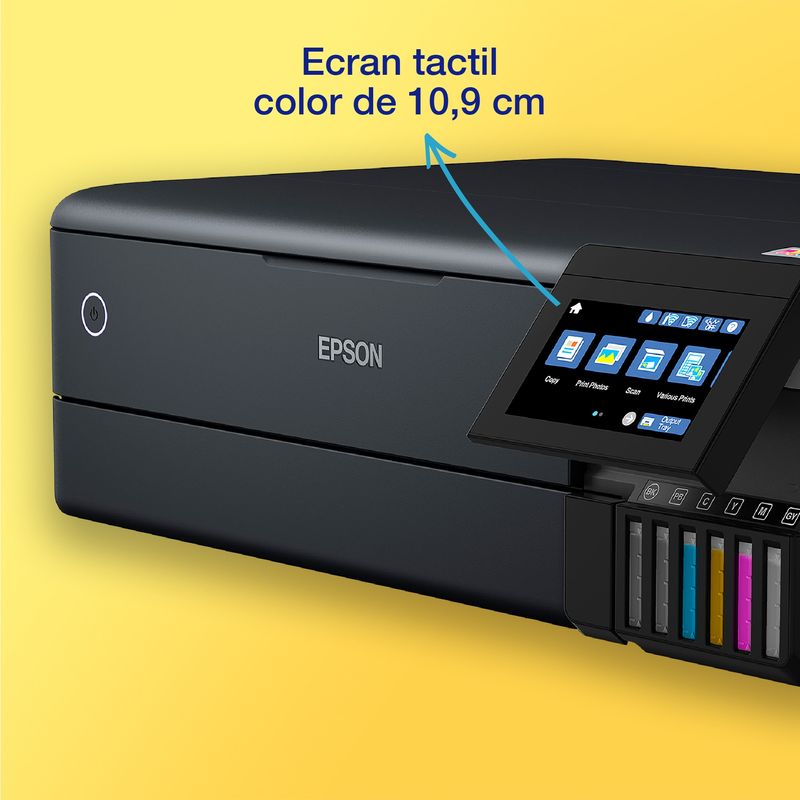 PC, gaming si accesorii - Imprimante, scanere & consumabile - Imprimante - Imprimante si multifunctionale - Multifunctional inkjet color CISS Epson EcoTank L8180, LAN, Wireless, A3+ - Infinity.ro