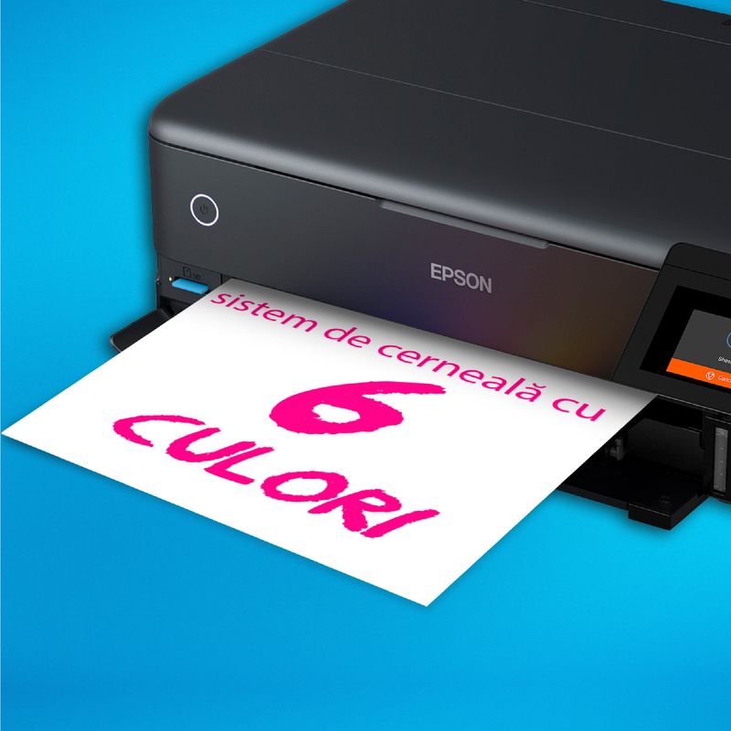 PC, gaming si accesorii - Imprimante, scanere & consumabile - Imprimante - Imprimante si multifunctionale - Multifunctional inkjet color CISS Epson EcoTank L8180, LAN, Wireless, A3+ - Infinity.ro