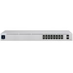 PC, gaming si accesorii - Retelistica - Switch-uri - Switch-uri cu management - Switch Ubiquiti UniFi USW-16-POE, 8 porturi Gigabit PoE+, 8 porturi Gigabit PoE, 2 porturi Gigabit SFP - Infinity.ro