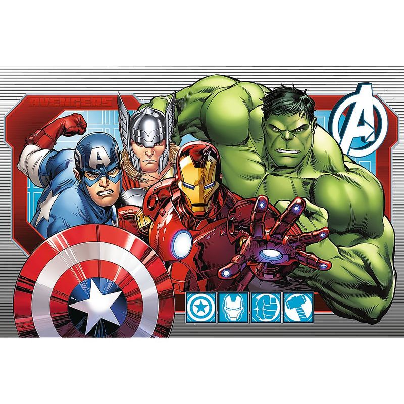 Jucarii, Copii si Bebe - Jucarii si jocuri - Jocuri si puzzle - Puzzle - PUZZLE TREFL 24 MAXI MARVEL RAZBUNATORII INTOTDEAUNA JUST - Infinity.ro