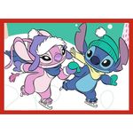 Jucarii, Copii si Bebe - Jucarii si jocuri - Jocuri si puzzle - Puzzle - PUZZLE TREFL 4IN1 DISNEY LILO SI STITCH DE CRACIUN - Infinity.ro