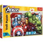 Jucarii, Copii si Bebe - Jucarii si jocuri - Jocuri si puzzle - Puzzle - PUZZLE TREFL 24 MAXI MARVEL RAZBUNATORII INTOTDEAUNA JUST - Infinity.ro