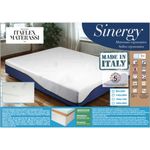 Casa si Gradina - Mobilier - Saltele si somiere - Saltele - Saltea superortopedica Italflex Sinergy, 160x200x28 cm, 3 straturi spuma, fermitate medie, husa detasabila - Infinity.ro