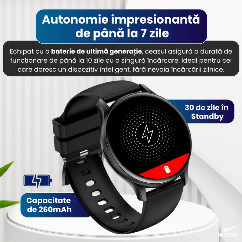 Laptop, Telefoane si Tablete - Wearables si gadgeturi - Wearables - Smartwatch-uri - Smartwatch MAX11 AMOLED,MBSTAR, Apeluri Bluetooth, Puls SpO2, 100+ Sporturi, IP68, Autonomie 7 Zile, Negru - Infinity.ro