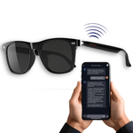 Laptop, Telefoane si Tablete - Wearables si gadgeturi - Gadgeturi - Accesorii SMART - Ochelari Smart Bluetooth cu Apeluri si Muzica MBSTAR, Control Tactil, Traducere AI, IPX6, Incarcare Wireless - Infinity.ro