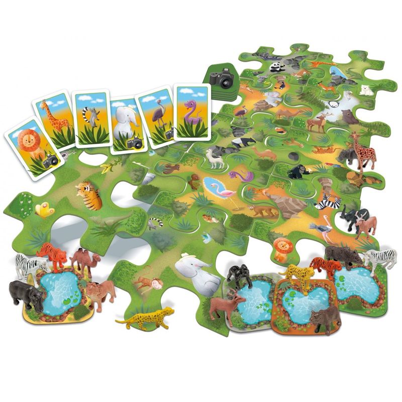 Jucarii, Copii si Bebe - Jucarii si jocuri - Jucarii & jocuri educative - Jocuri si jucarii educative - Joc educativ Sa exploram in safari! - Infinity.ro