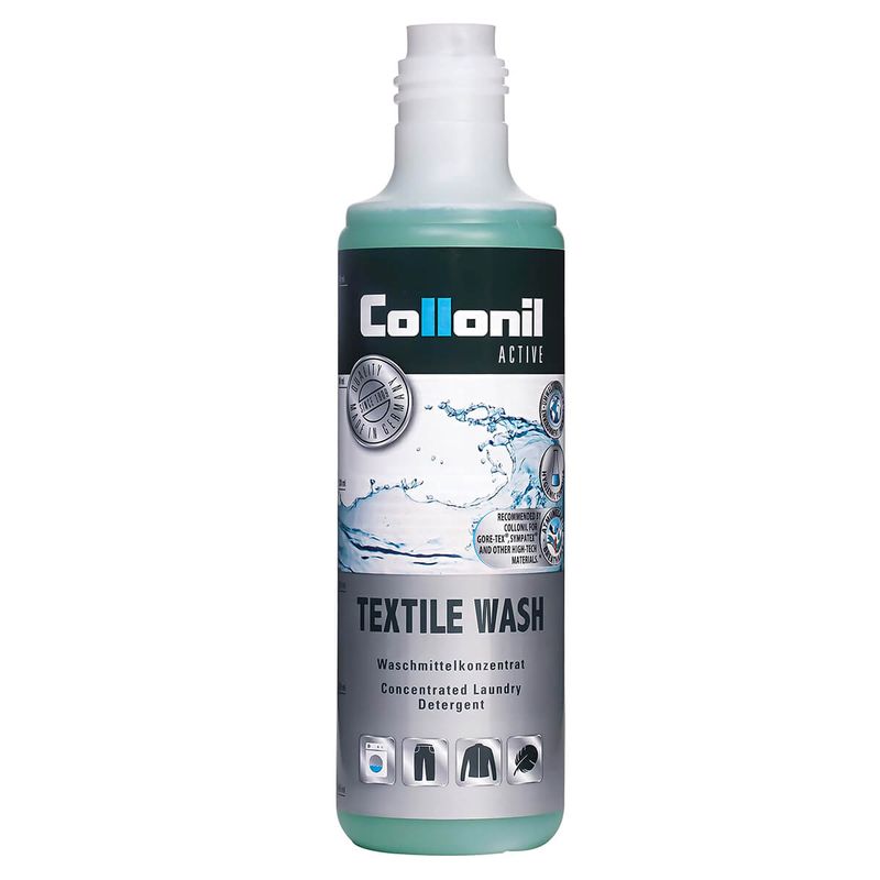 Market - Spalare si intretinere rufe - Produse intretinere textile - Detergent rufe - Detergent concentrat pentru materiale textile cu membrane functionale Collonil Active Textile Wash, 250 ml - Infinity.ro