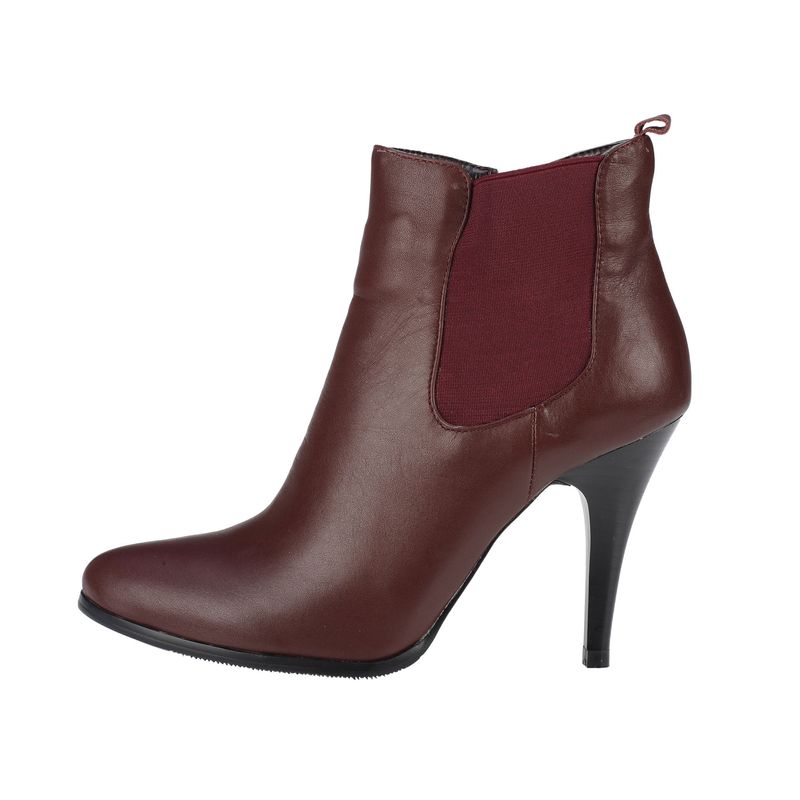 Fashion, accesorii si bijuterii - Femei - Incaltaminte femei - Ghete femei - Ghete dama Feeling Troopa, melon 36 - Infinity.ro