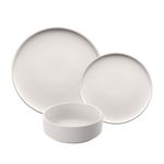 Casa si Gradina - Bucatarie si vesela - Vesela si tacamuri - Servicii de masa - Set vesela material ceramic 18 piese ZASS ZG-DS 05 Alb - Infinity.ro