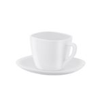 Casa si Gradina - Bucatarie si vesela - Cani si pahare - Cani si cesti - Set cesti ceai/cafea material arcopal 12 piese ZASS ZG-TP 01 Alb - Infinity.ro