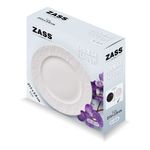 Casa si Gradina - Bucatarie si vesela - Vesela si tacamuri - Farfurii si boluri - Set farfurii material ceramic cu textura tip roca - 6 piese ZASS ZG-DS 01 Negru - Infinity.ro