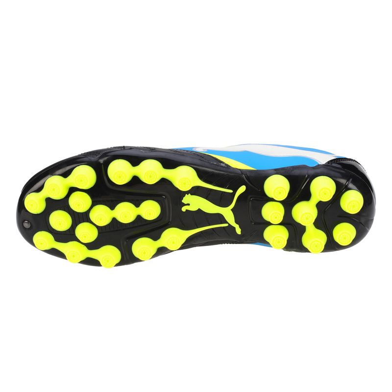 Sport si Outdoor - Echipament Sportiv - Incaltaminte sport - Ghete si bocanci - Ghete fotbal Puma PowerCat 3 r MG, black-yellow-white-blue, 44 - Infinity.ro
