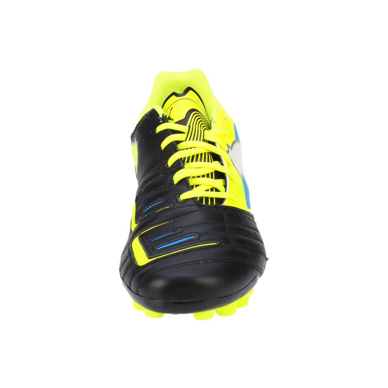 Sport si Outdoor - Echipament Sportiv - Incaltaminte sport - Ghete si bocanci - Ghete fotbal Puma PowerCat 3 r MG, black-yellow-white-blue, 44 - Infinity.ro