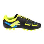 Sport si Outdoor - Echipament Sportiv - Incaltaminte sport - Ghete si bocanci - Ghete fotbal Puma PowerCat 3 r MG, black-yellow-white-blue, 44 - Infinity.ro