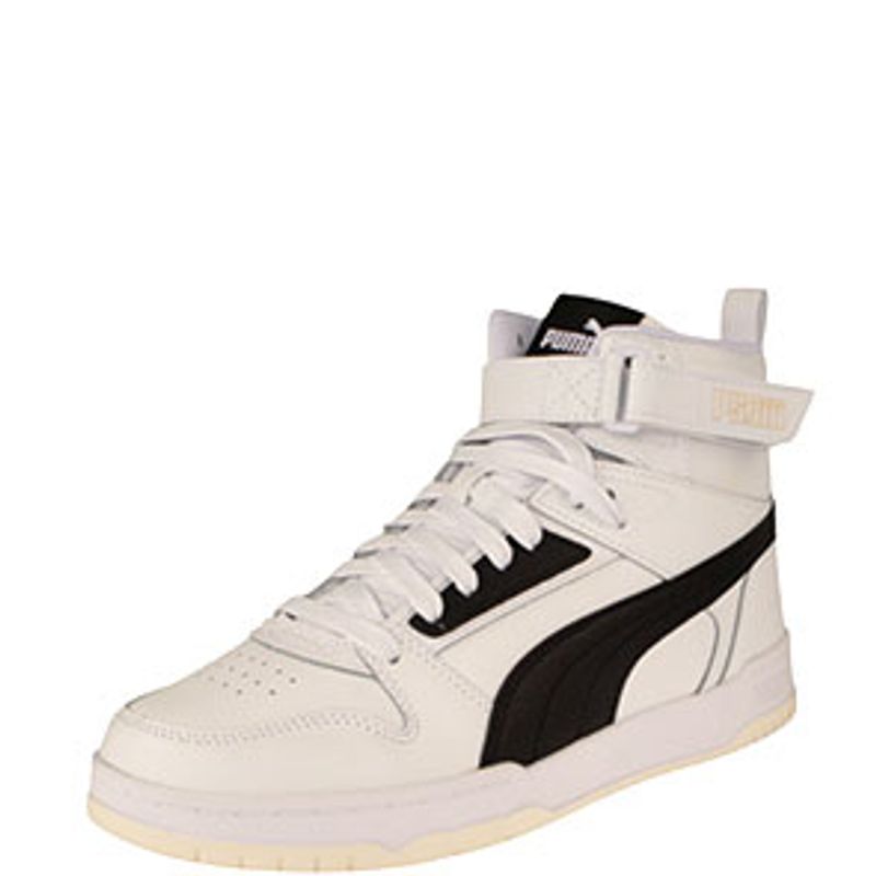 Sport si Outdoor - Echipament Sportiv - Incaltaminte sport - Ghete si bocanci - Ghete Puma RBD Game, alb-negru-auriu 43 - Infinity.ro