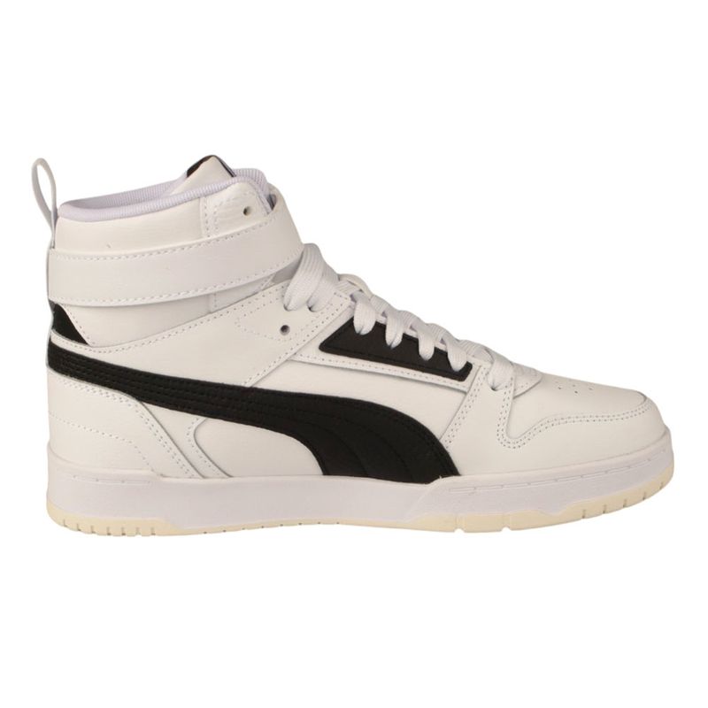 Sport si Outdoor - Echipament Sportiv - Incaltaminte sport - Ghete si bocanci - Ghete Puma RBD Game, alb-negru-auriu 43 - Infinity.ro