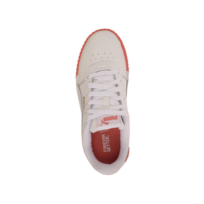 Fashion, accesorii si bijuterii - Femei - Incaltaminte femei - Sneakers si tenisi femei - Pantofi sport  Puma Carina 2.0, alb-floare-hibiscus-golf 40 - Infinity.ro