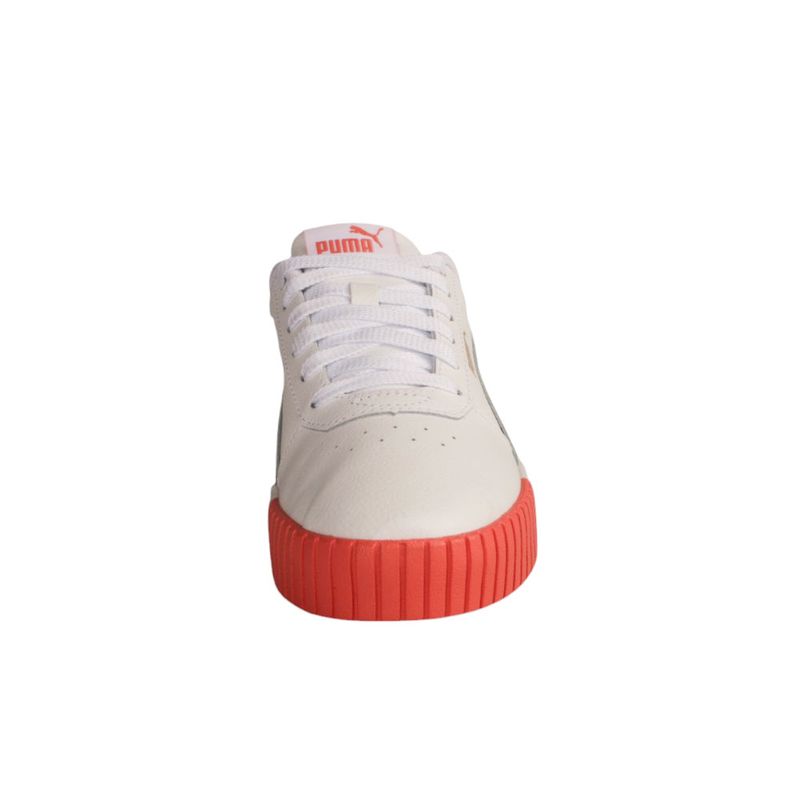 Fashion, accesorii si bijuterii - Femei - Incaltaminte femei - Sneakers si tenisi femei - Pantofi sport  Puma Carina 2.0, alb-floare-hibiscus-golf 40 - Infinity.ro