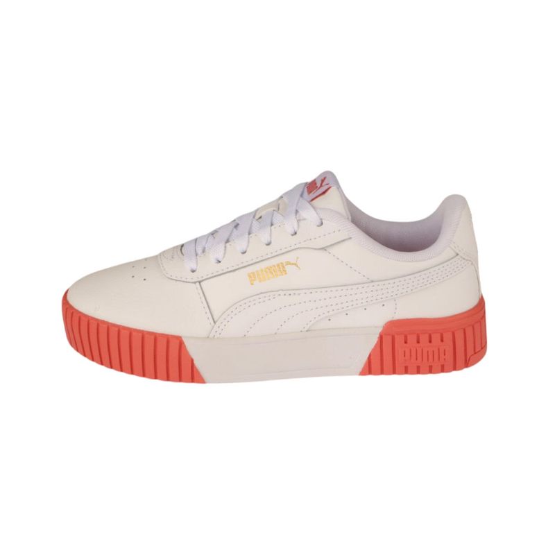 Fashion, accesorii si bijuterii - Femei - Incaltaminte femei - Sneakers si tenisi femei - Pantofi sport  Puma Carina 2.0, alb-floare-hibiscus-golf 40 - Infinity.ro