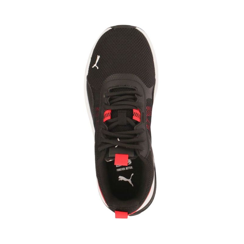 Fashion, accesorii si bijuterii - Barbati - Incaltaminte barbati - Sneakers si tenisi barbati - Pantofi sport Puma Anzarun 2.0 Junior negru-rosu-alb 38 - Infinity.ro